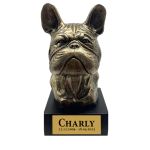 Bronze Hund Statue 13 "Französische Bulldogge"